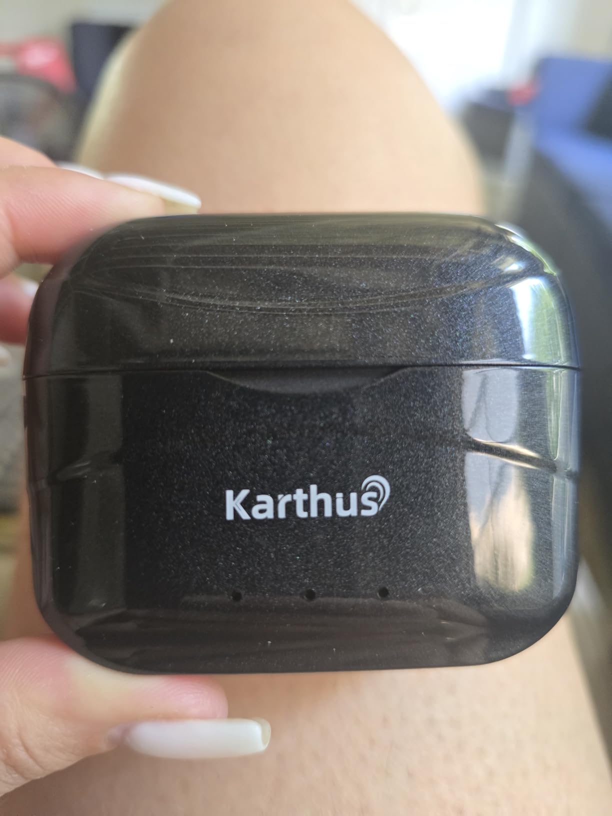 Karthus OTC Hearing Aids for Seniors, Rechargeable with Noise Reduction | For mild to moderate hearing loss, clear conversations and TV, no app, one-button control, 100H charging case customer photo 1