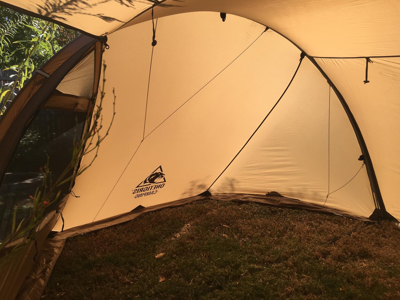 OneTigris Raven NEST Hot Tent with Stove Jack, Spacious Waterproof 2 Person Tunnel Tent for Camping, Hiking, Backpacking, Bushcraft customer photo 2