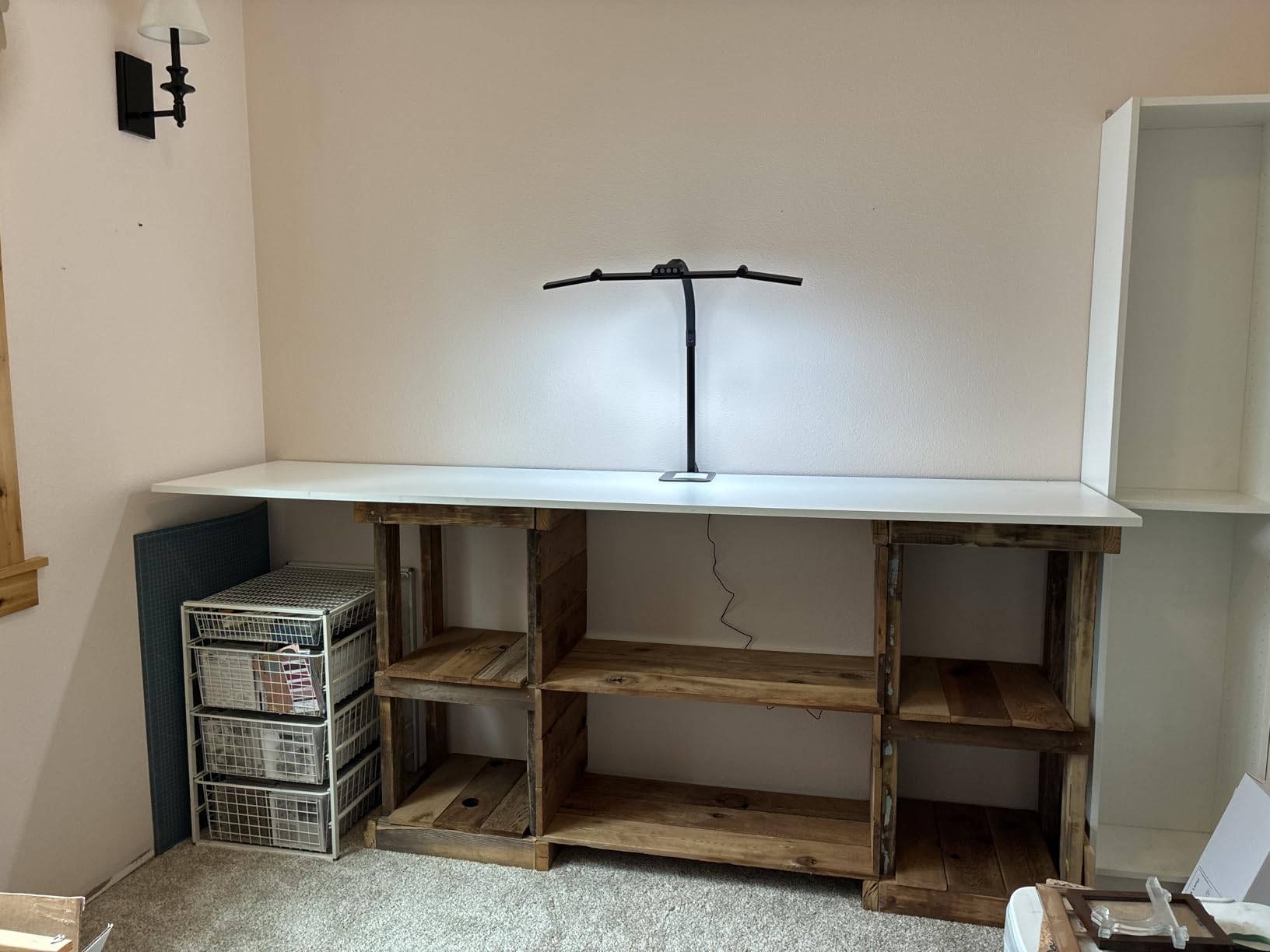 LED Desk Lamp for Home Office with Base, 28.2