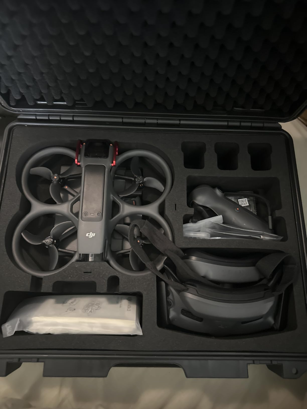 DJI Avata 2 Fly Smart Combo (Single Battery), FPV Drone With Camera 4K | Includes Goggles N3 & RC Motion 3, Immersive Flight Experience, Built-in Propeller Guard, Easy Flip/Roll customer photo 2