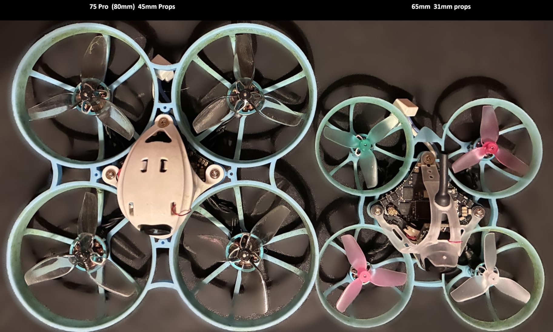 BETAFPV Meteor75 Pro Brushless Drone with Matrix 1S 5IN1 FC for FPV Racing | With 1102 22000KV Motor 45mm 3-Blade Props customer photo 1