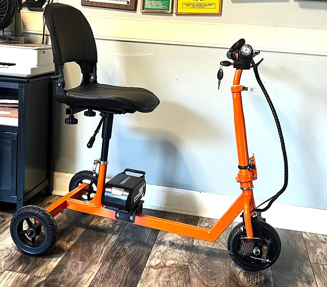 VEVOR Heavy Duty 4-Wheel Mobility Scooter, Powerful 1000W Brushless Motor, 500 lbs Capacity, 21.5 Miles Long Range, All Terrain Mobility Scooter with Lockable Trunk for Seniors & Adults customer photo 1