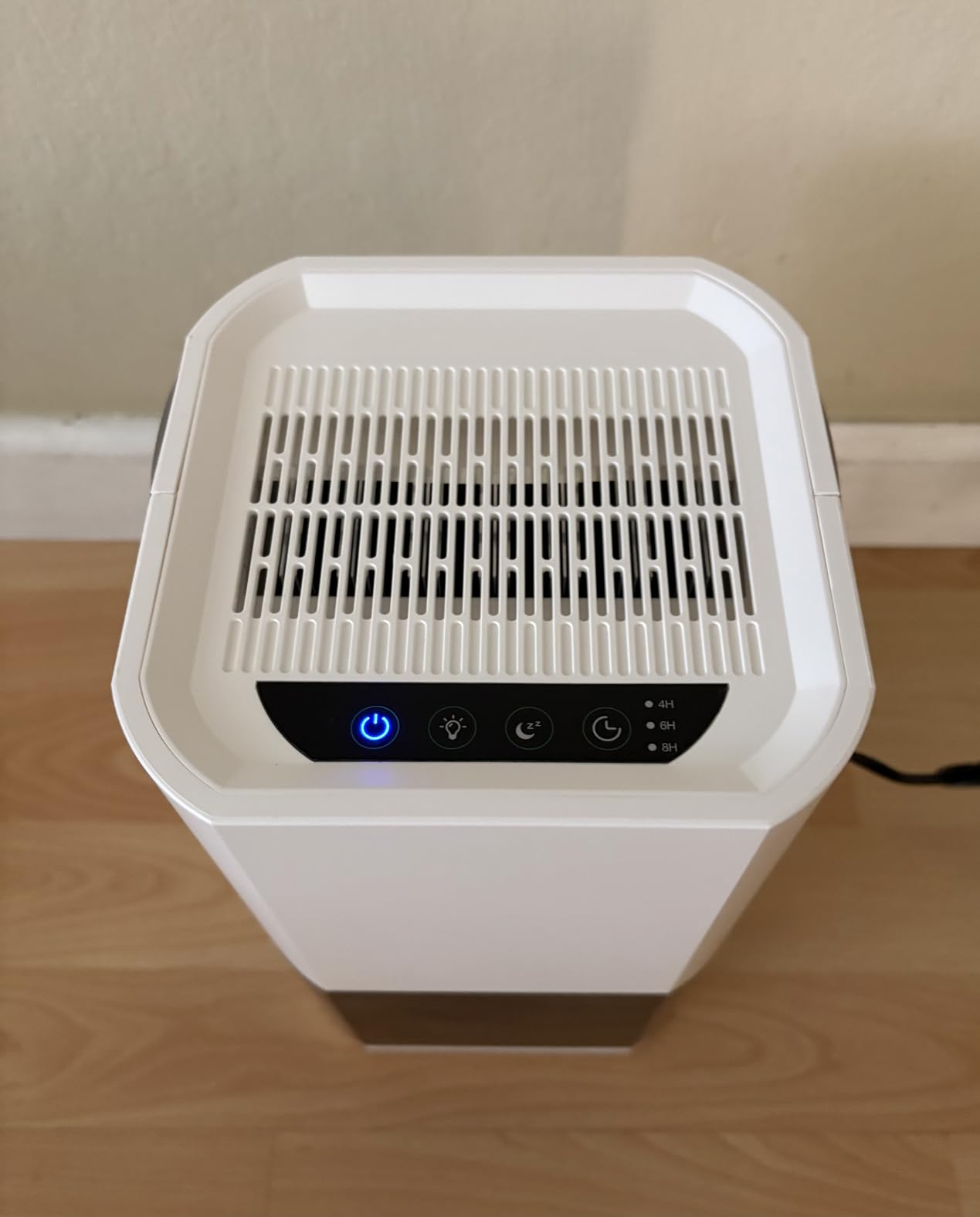Litever Dehumidifier Dual Core Small Quiet for Bathroom RV Bedroom | Portable, Auto Shut OFF, 57OZ Water Tank. Delay-Off Timer and Ambient Light. Perfect for Small Basement RV Camper Closet customer photo 2