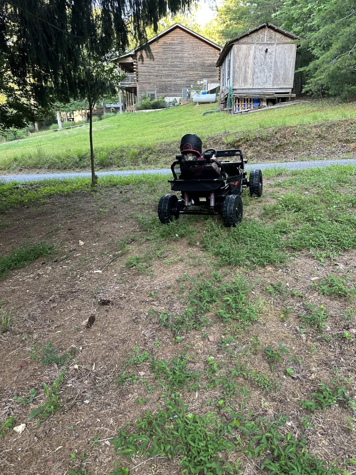 36V Kids Ride On UTV, 2-Seater 400W Electric Car for Kids 6+, 5-8 MPH Speed, 14
