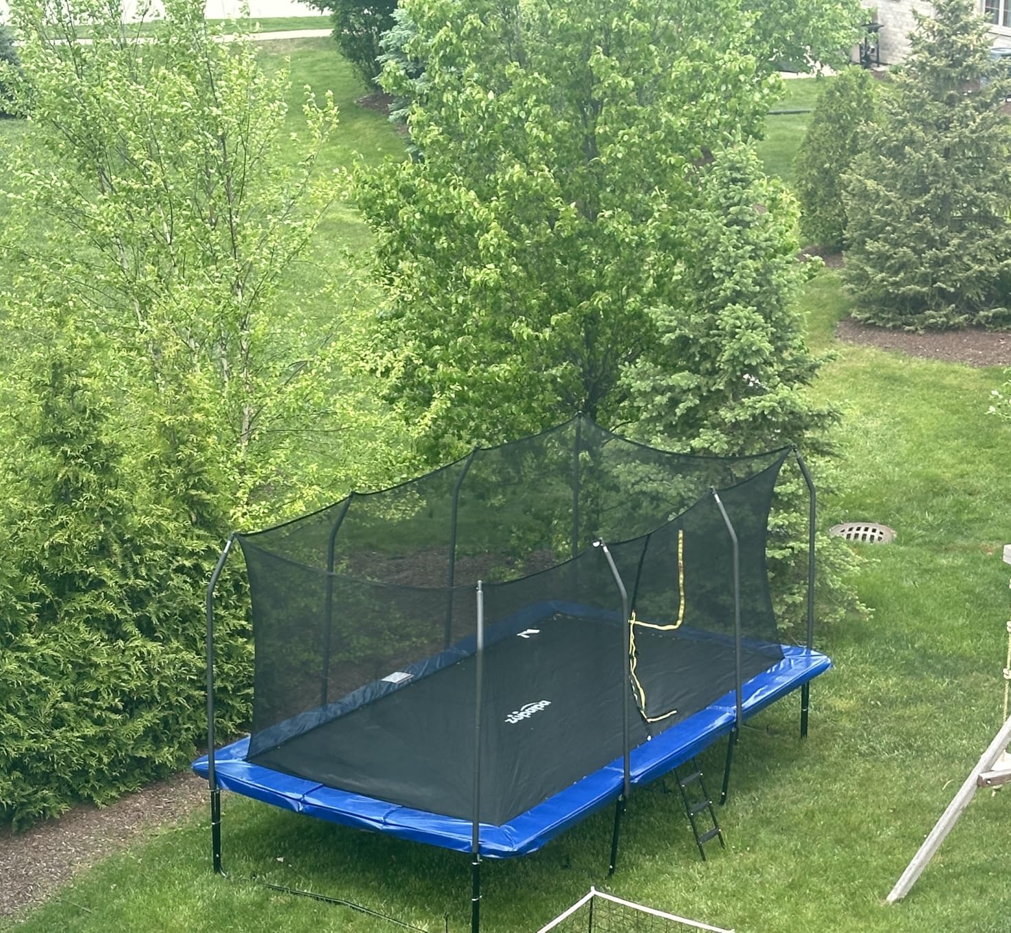 Zupapa 1800LBS Weight Capacity Rectangle Trampoline 10x17FT 9X15FT 8X14FT Outdoor Square Gymnastics Trampolines for Kids Adults Long Large Bid Rectangular Tumbling Trampolin customer photo 2
