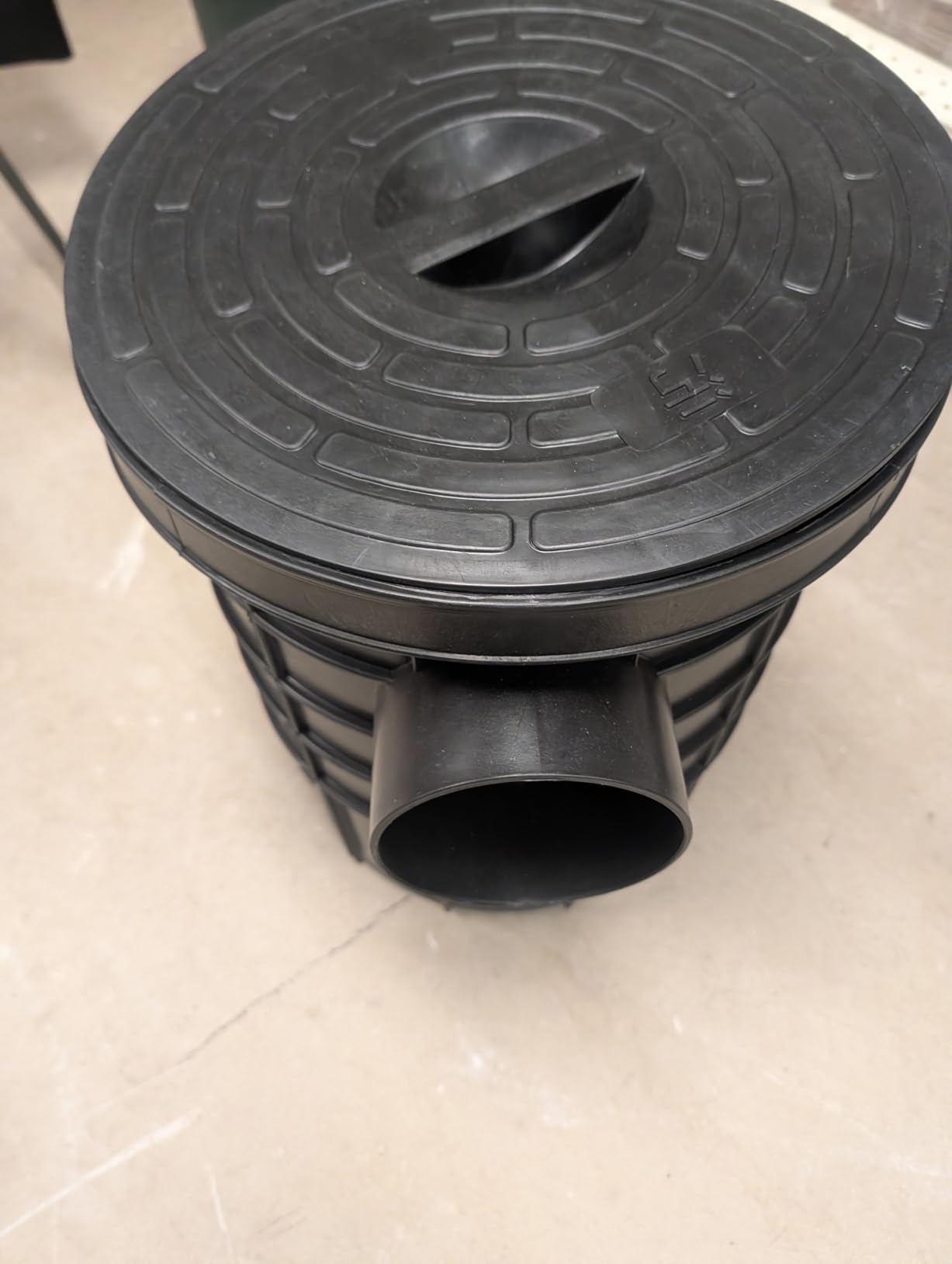 Grease Trap Commercial, Lightweight PE Plastic Grease (315-75/110) | Interceptor Trap Side Inlet Waste Oil Water Separator for Kitchen Sink Restaurant Wastewater Easy Install customer photo 2