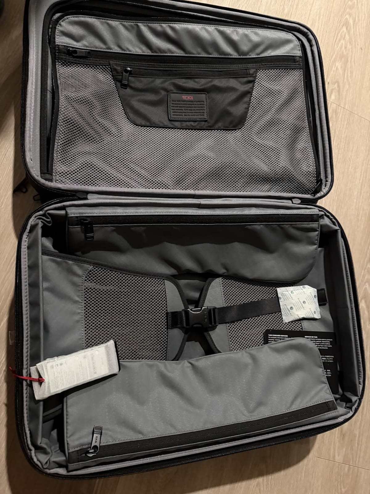 TUMI - Alpha Dual Access Expandable Carry-On Luggage - Zipper Expansion - Durable Ballistic Nylon Lightweight Suitcase -TSA Lock Tracer customer photo 1