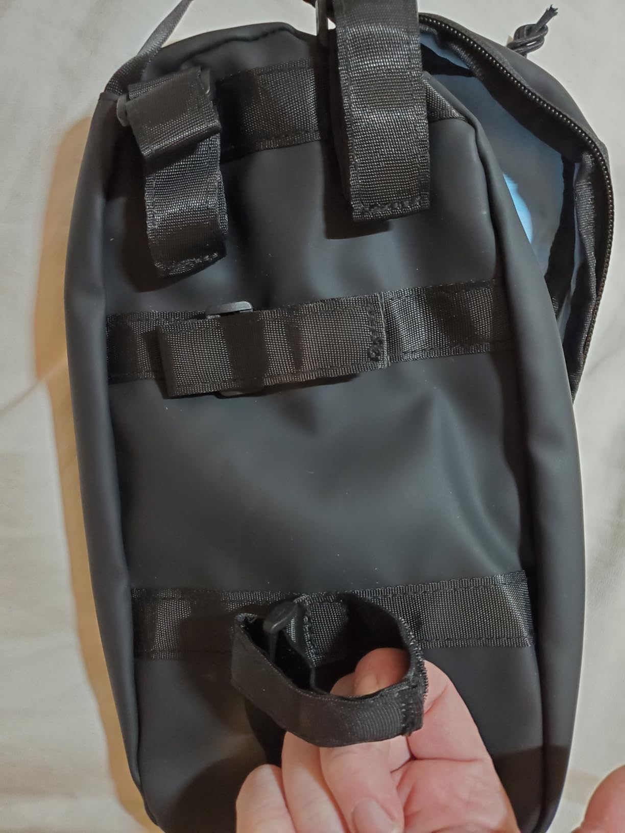 PGmoon Electric Scooter Bag with 4L Large Capacity | Universal Electric Scooter Handlebar Storage Bag with Multiple Pockets for Carrying Tools, Water-Resistant (Patent Design) customer photo 1