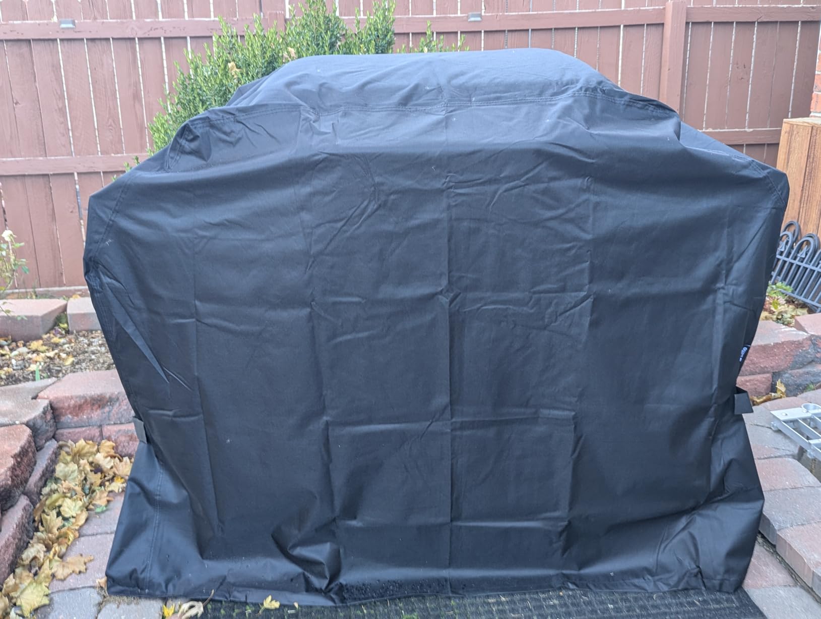 Grill Cover - 58 Inch Heavy Duty BBQ Grill Cover for Outdoor Grill, Waterproof, UV, Fade & Tear Resistant, Gas Grill Cover for Weber Genesis Charbroil Nexgrill customer photo 1