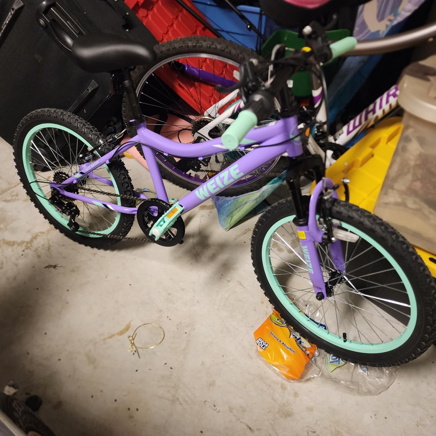 WEIZE 20 24 inch Mountain Bike Trail MTB Bicycle for Teen Girl customer photo 2