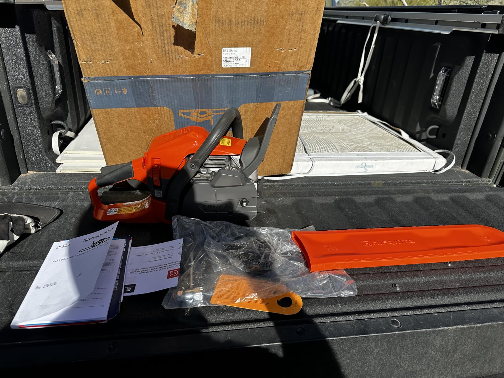 450S Rancher Gas Chainsaw 20 Inch, Outdoor Tools | 50.2-cc, 3.2-HP, 2-cycle X-Torq engine, chain saw with automatic oiler for tree pruning, yard cleanups, and firewood cutting customer photo 2