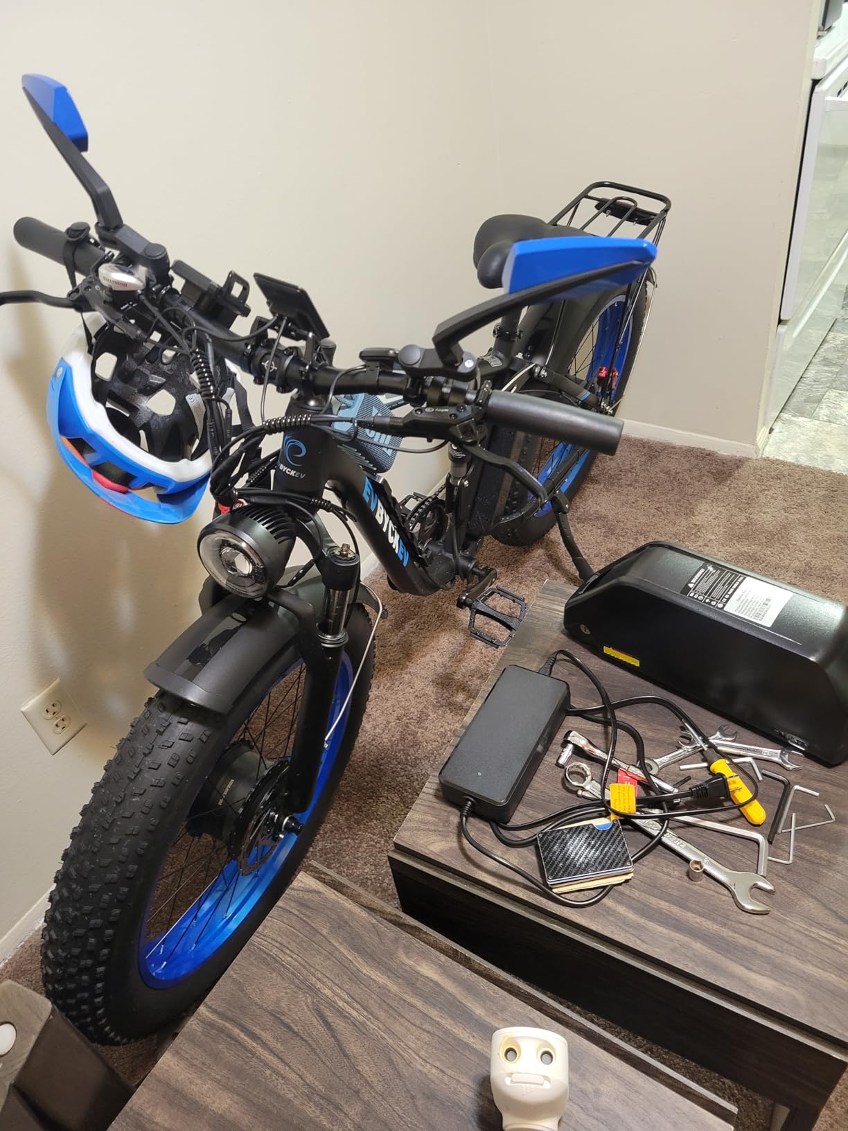 9000W Dual Motor Electric Bike for Adults, 48MPH Fast Full Suspension Ebike, 60V 30Ah Removable Battery 120 Miles Range, 24