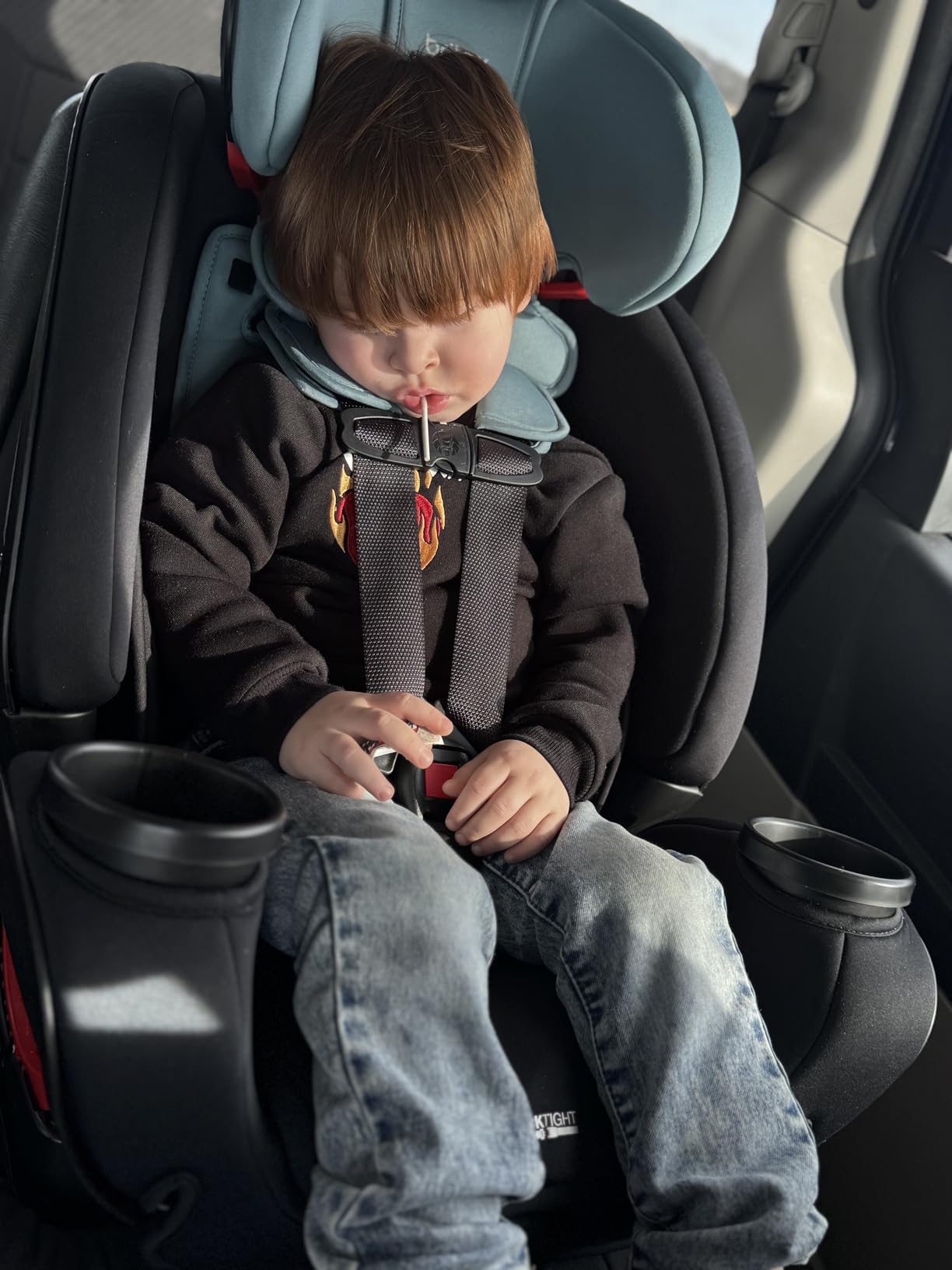 Britax One4Life All in One Car Seat, Up to 10 Years of Use - Parchment | Rear & Forward Facing and Booster Mode; Extended Rear-Facing; Easy Installation With ClickTight, Breathable SafeWash Fabrics customer photo 1