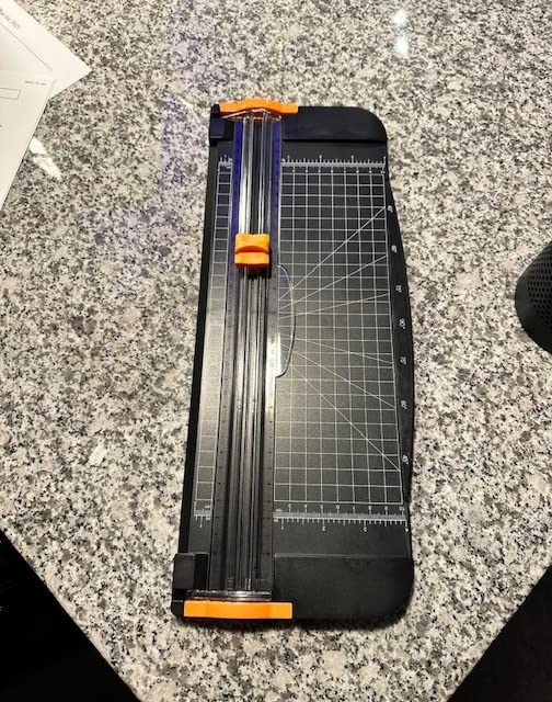 Guillotine Paper Cutter Heavy Duty 400 Sheet Capacity, Paper Cutter 12 Inch for A4 Paper with HSS Blade, Industrial Commercial Trimmer for Office, School, Print Shop, Safety Lock & Clear Grids customer photo 1