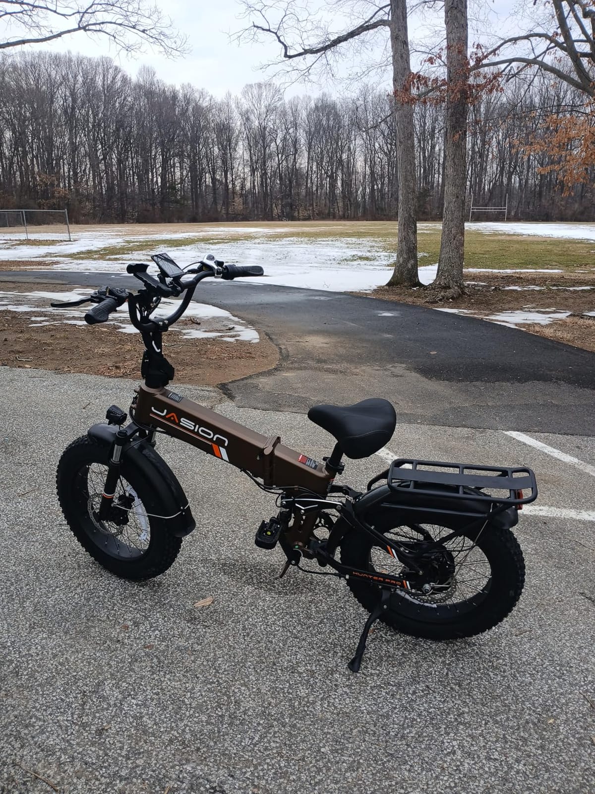 Jasion X-Hunter/ST/PRO Electric Bike for Adults,1800W/1400W Peak 20''Fat Tire Foldable Ebike,Folding E Bike Up to 80/70 Miles Range,720/624WH Removable Battery,30 MPH E Bike,Certified by UL2849 customer photo 1