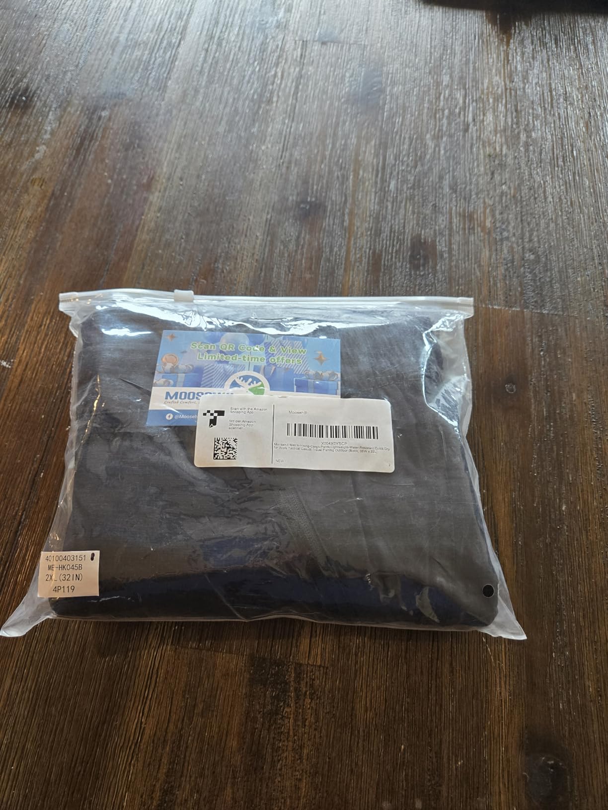 Moosehill Men's Hiking Pants: Lightweight Quick Dry customer photo 1