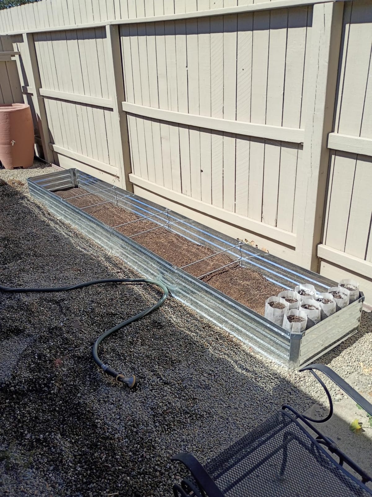 zunatu 10x2x1ft(2 Pack) Galvanized Raised Garden Bed, Outdoor Planter Boxes Metal Patio Kit Planting Bed for Vegetables Flowers, Silver customer photo 2