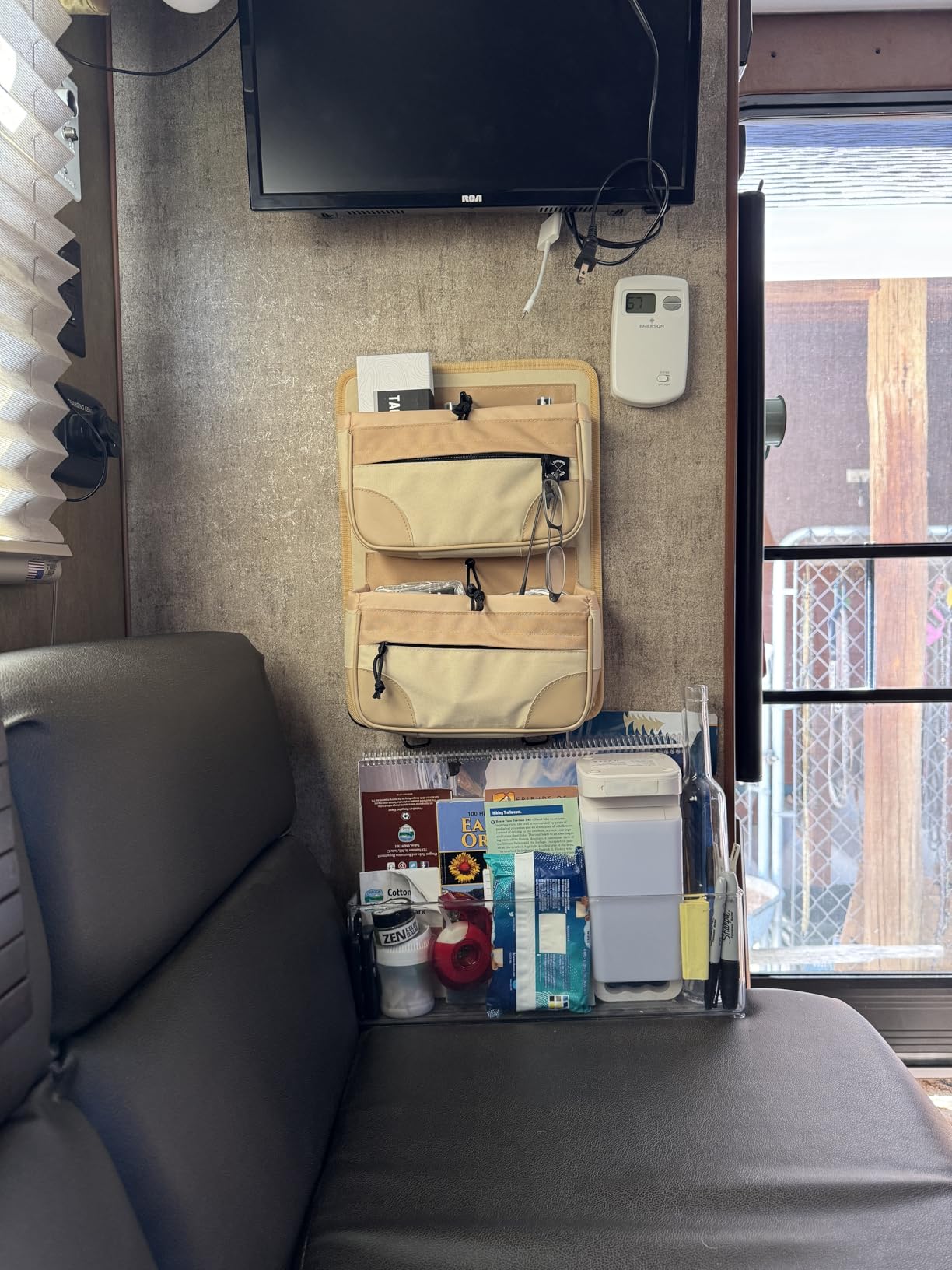Living in a Bubble Wall Storage Organizer customer photo 2