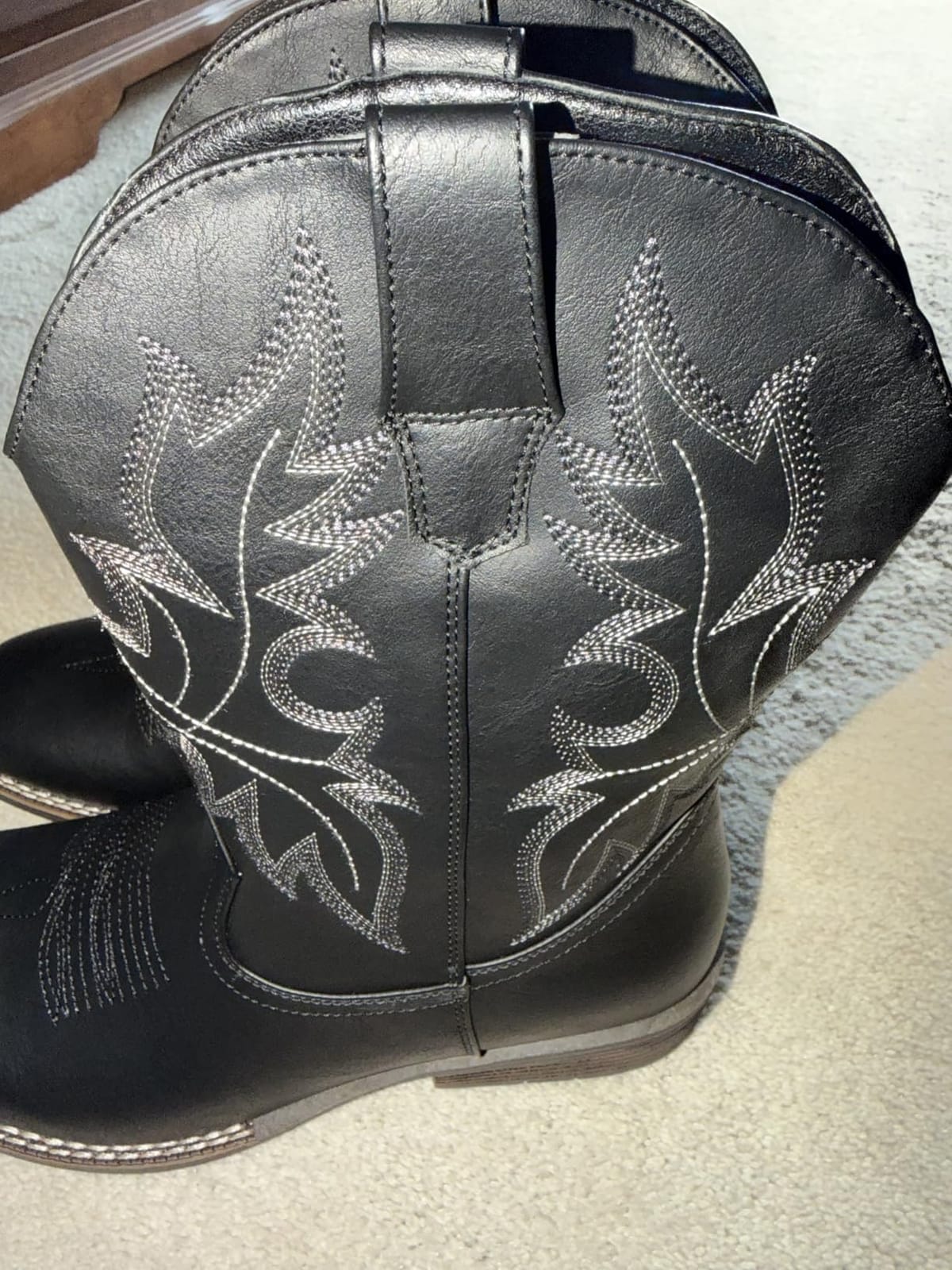 Cowboy Boots for Men Western Boots Square Toe customer photo 1