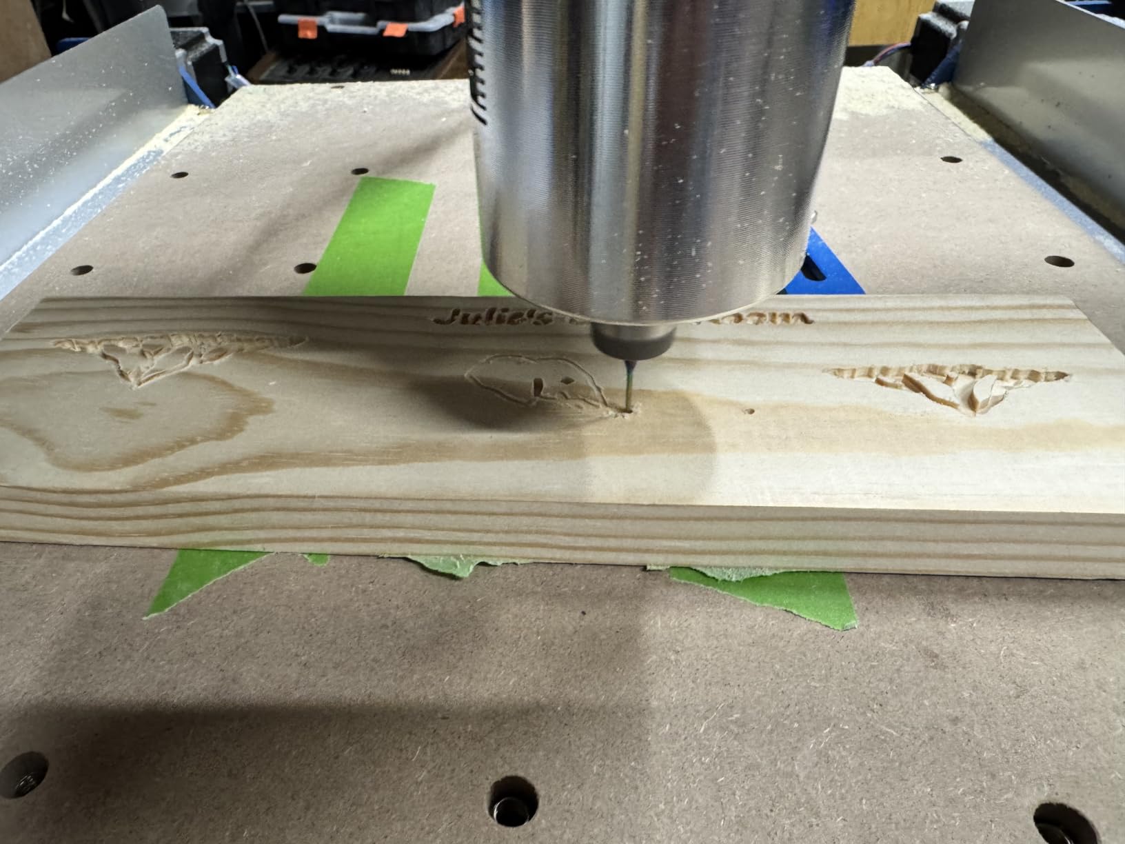 Genmitsu PROVerXL 4030S CNC Router Machine, 710W Spindle & 130mm Z-Height | Upgraded 3-Axis Desktop CNC Milling Machine, High Precision Linear Rails, Wireless App Control for Wood, Metal & Acrylic customer photo 2