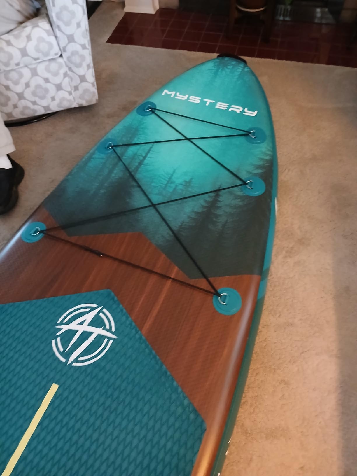Inflatable Paddle Board, 450lbs Extra Wide Stand Up Paddleboard | 11'6