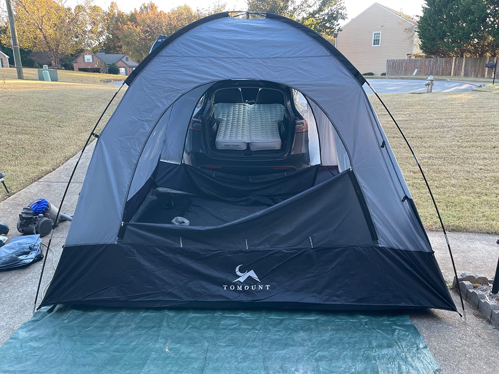 MC TOMOUNT Inflatable Tents for Camping, Large Family Blow Up Camping Tent customer photo 2