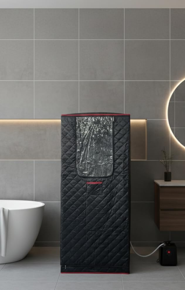 Manastin Upgraded Portable Steam Sauna customer photo 2