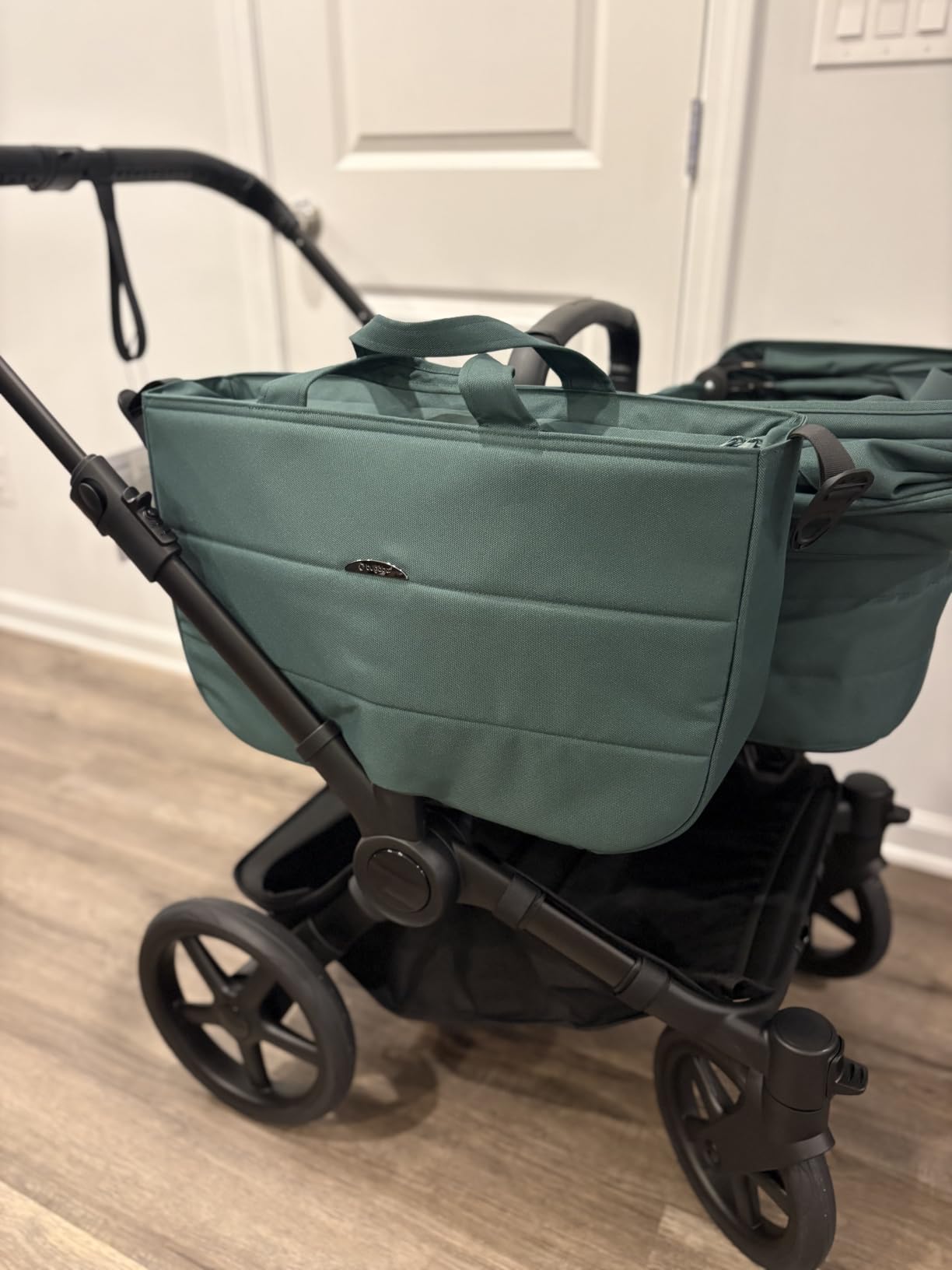 Bugaboo Donkey 6 Single-to-Double Convertible Stroller | Side-by-side design, newborn and toddler use, XL storage basket, one-hand steering, Desert Taupe Melange customer photo 1