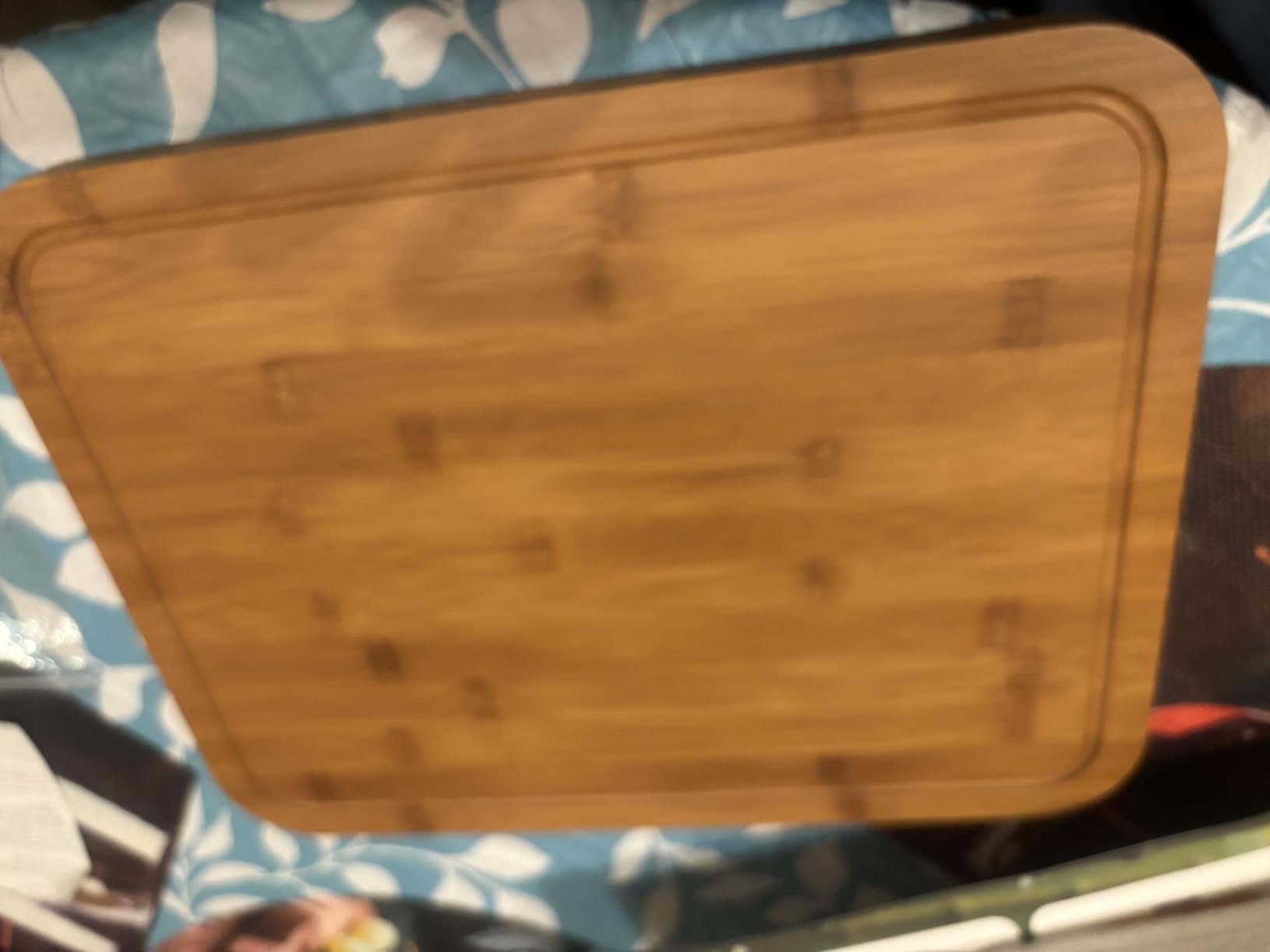 Renmxj Charcuterie Board with Lid, Carbonized Bamboo, Knives Set and Bowls | Portable Double-Sided Locking Design, Cheese, veggie & Snack Serving Tray, Great for Picnics & Housewarming Gifts customer photo 2