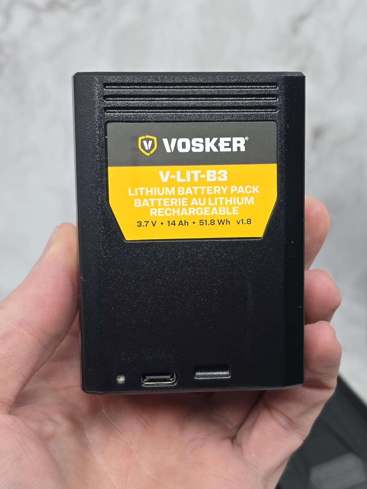 Vosker V300 Ultimate Farmers Pack Outdoor Security Camera with External Solar Panel for Farms Pastures and Greenhouses 4G LTE Black Single Unit with Battery customer photo 1