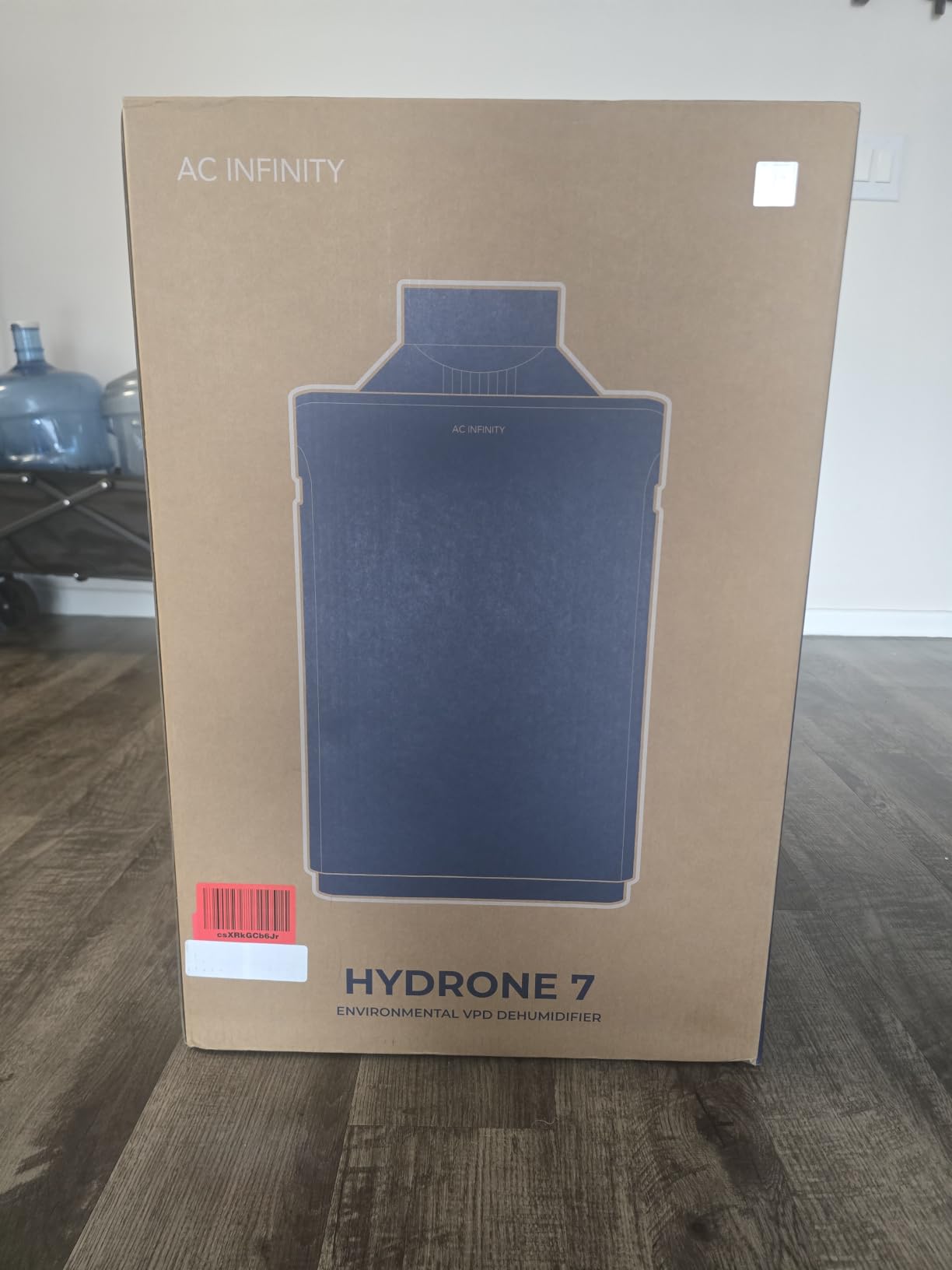 AC Infinity HYDRONE 7, Smart Plant Dehumidifier, Humidity and VPD Control | 10 Drying Levels, Precise Rotary Motor, AI Targeting, Effective in Hot/Cold Environments, for 4-6 Plants in Grow Tents customer photo 1