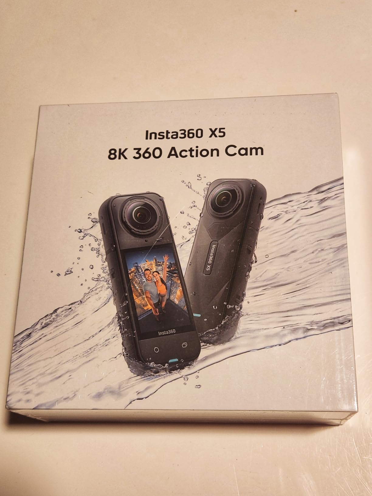 Insta360 X5 Photography Grip Bundle Satin White - Waterproof 8K 360 Camera, Leading Low Light, Invisible Selfie Stick Effect, Rugged and Replaceable Lens, 3-Hour Battery, Built-in Wind Guard customer photo 2