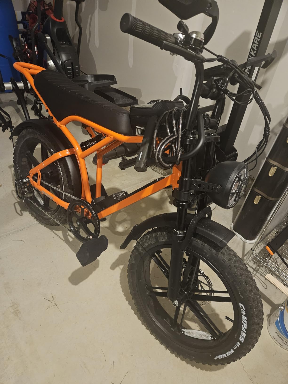 TST Electric Bike - 48V 15Ah Battery, 1500W Peak Motor, 20 x 4.0 Fat Tire | Dual Suspension | 7-Speed Gears | 3 Working Modes | LCD Display | Powerful | Suitable for Commuters & Beginner Cyclists customer photo 1