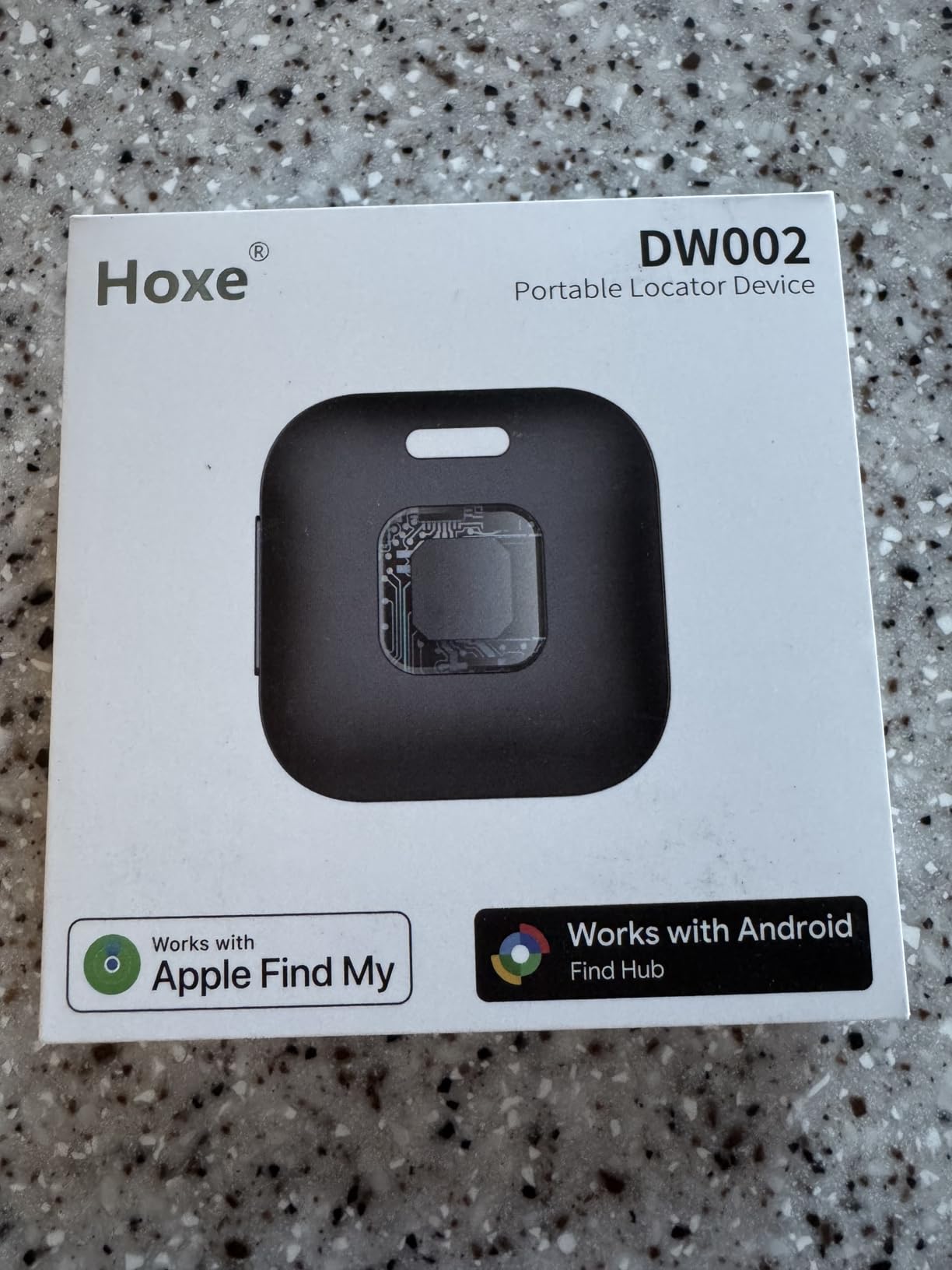 Hoxe Air Tracker Tags-4 Pack for iOS & Android, Smart Tag for Key, Bag, Pet | Dual System Luggage Tracker Compatible with Apple Find My & Google Find Hub App, Bluetooth Key Finder Replaceable Battery customer photo 1
