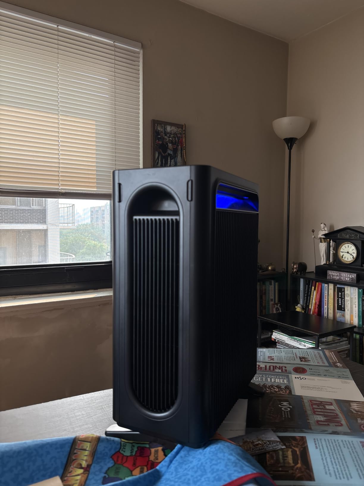 KNKA Air Purifiers for Home Bedroom Up to 1,695 Ft² in 1 Hr, APH4000, Black | HEPA Sleep Mode Air Cleaner with Washable Pre-Filter, AHAM VERIFIED, AQI Display, Pet Mode for Pet Dander, Dust & Pollen customer photo 2