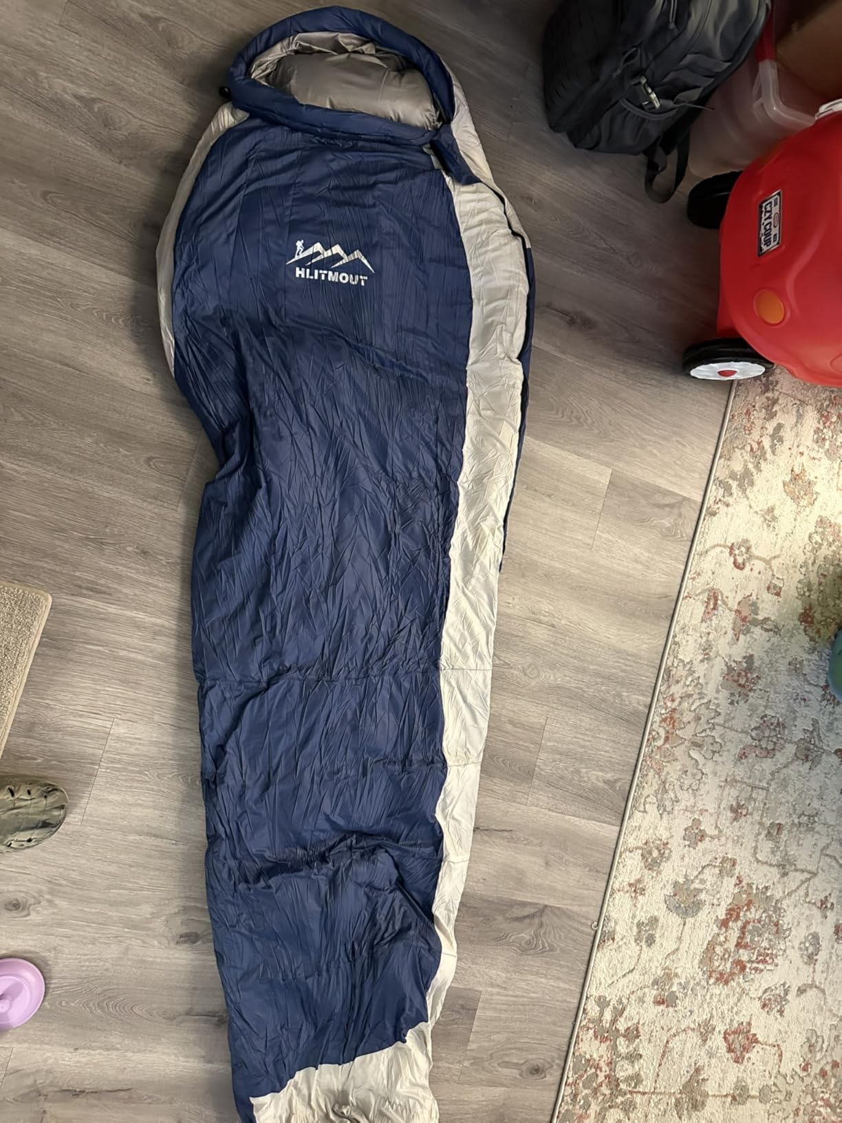 Down Sleeping Bag with Pillow,Ultralight and Compact | 0°F 20°F 32°F Regular and XL Sleeping Bag for Adults,Teens Backpacking,Camping and Hiking Outdoor customer photo 1