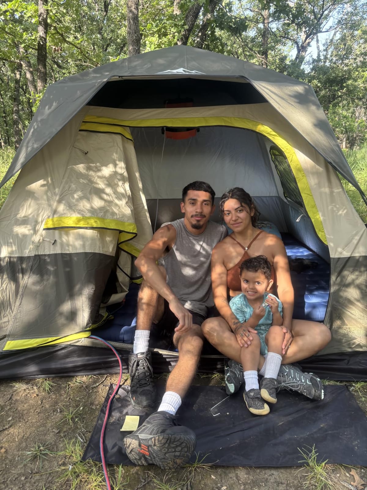 4 Person Instant Tents for Camping Setup in 50s, Cabin Tent with Rainfly | Waterproof Windproof Camping Tent, Double Layer Portable Instant Tents with Carry Bag for Family Outdoor Camping & Hiking customer photo 2