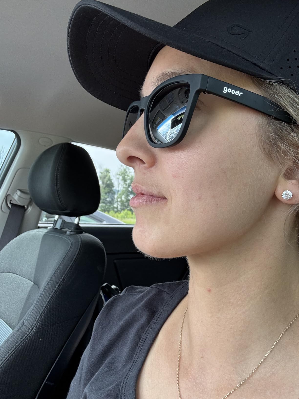 goodr OG Polarized Sunglasses Women & Men | Medium Fit, UV400, Non-Reflective/Mirrored Lenses, No Slip, Multi Colors customer photo 1