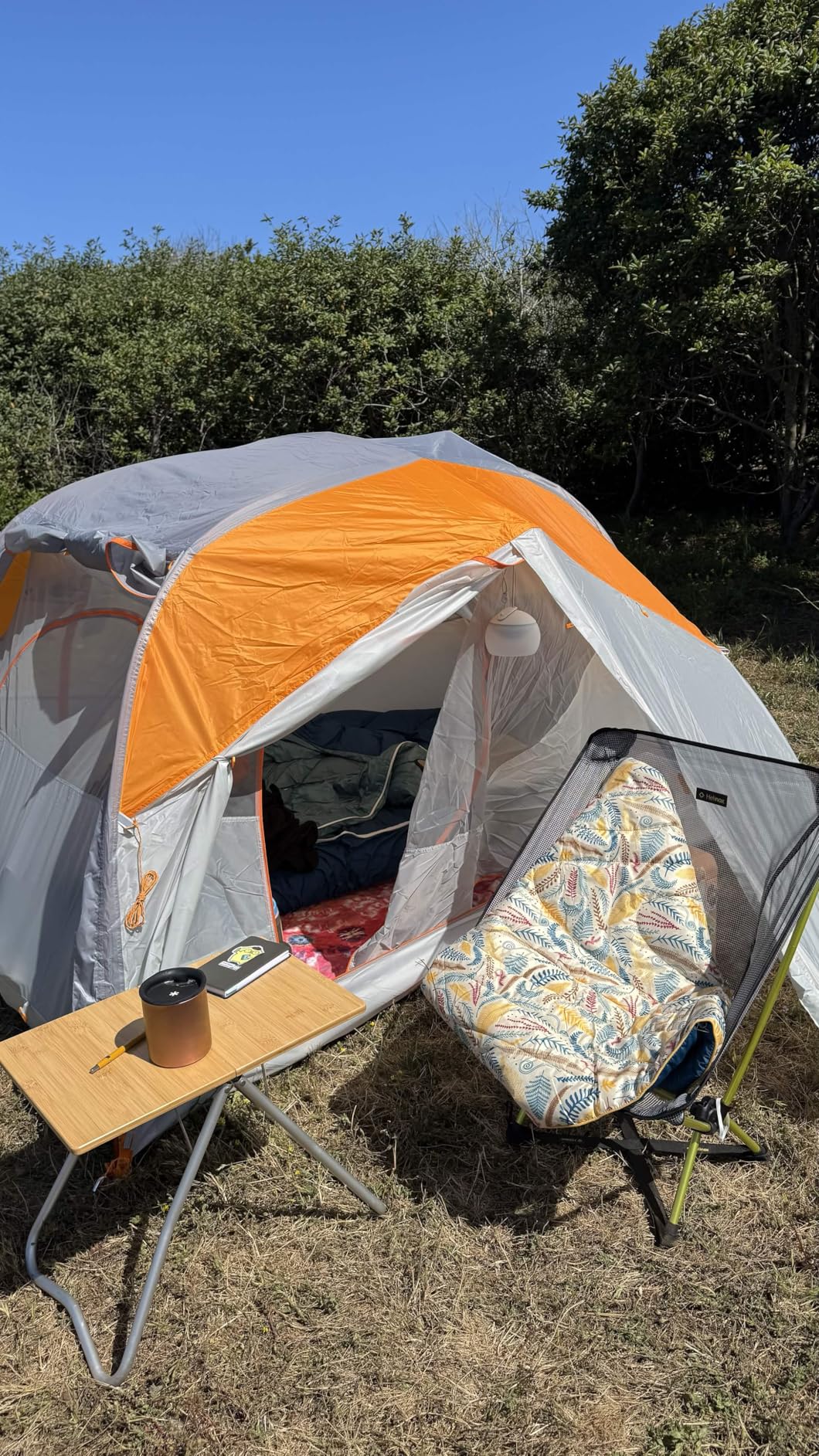 Helinox Chair Zero LT, 1.12 lbs Lightweight Camping Chair, Durable Ripstop, Compact Size, Portable and Packable Seat, Strong and Ultralight Frame, Backpacking Travel Essential, Cyan customer photo 1