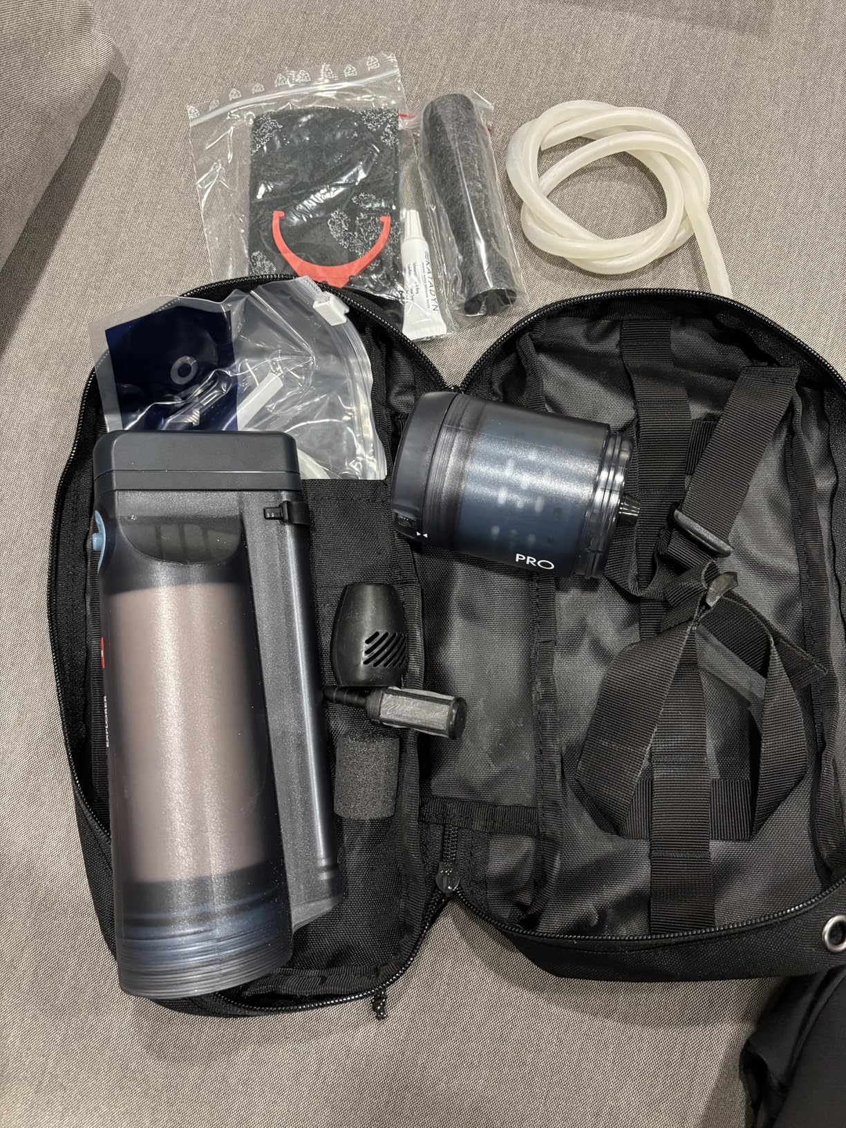 Katadyn Explorer Pro 3-Stage Hand Pump Water Purifier for Remote Travel | 0.01 Micron + Activated Carbon Improves Taste | Removes Sediment to Viruses, 20,000L | Field-Cleanable, Dry-Storage Design customer photo 2
