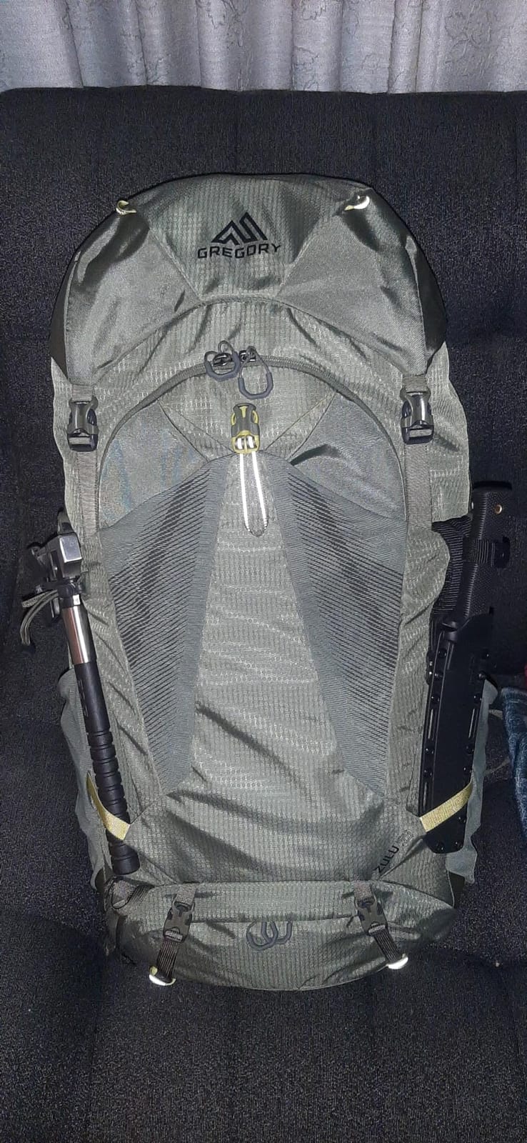Gregory Zulu 65L Hiking/Backpacking Pack, Medium/Large, Rust Red customer photo 1