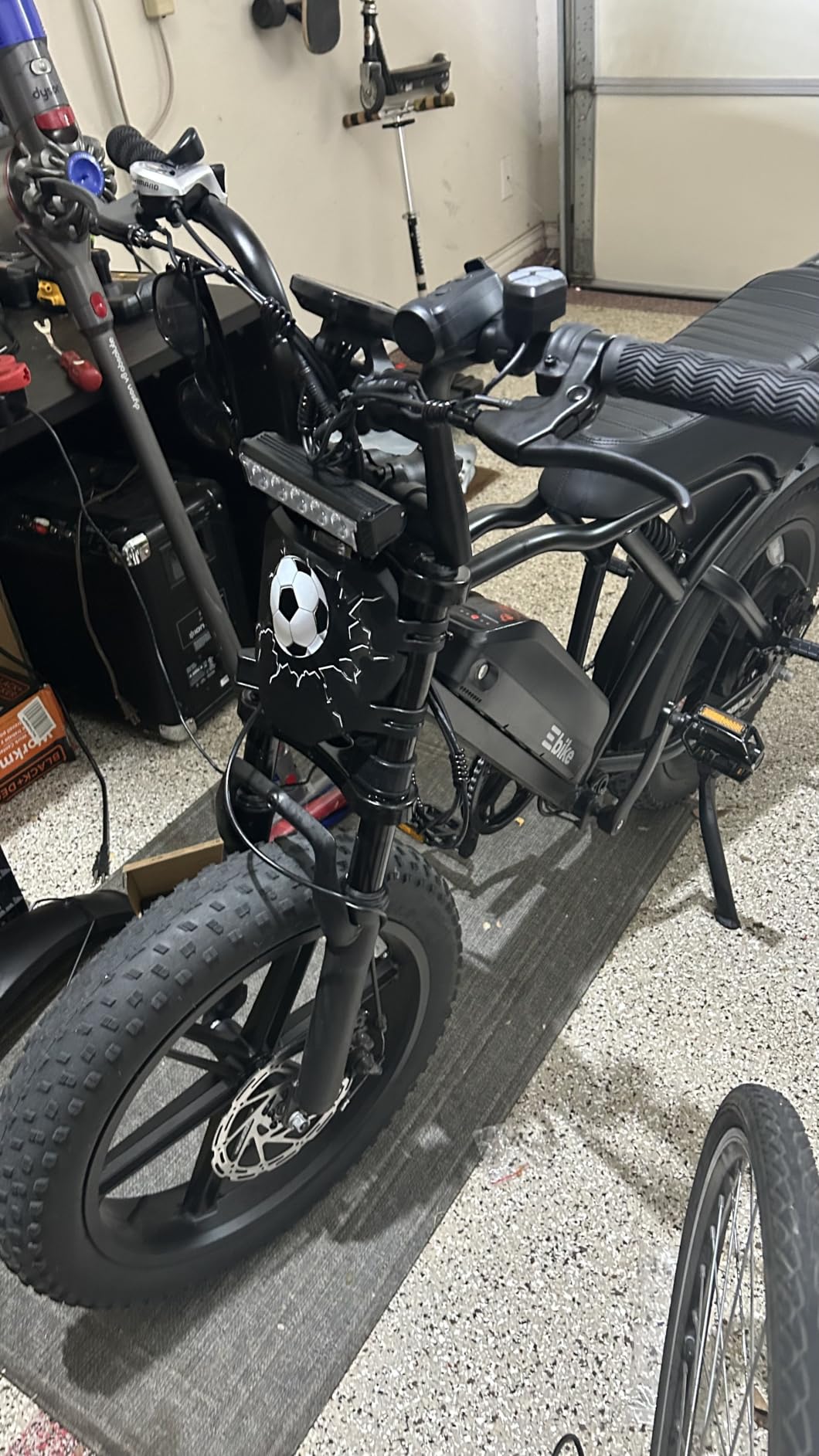TST Electric Bike for Adults, 48V 15Ah Battery for Urban Cycling, Fat Tire | 1500W Peak Motor, Dual Suspension ,7-speed Gears, 3 Working Modes, Suitable for Commuters and Beginner Cyclists, Powerful customer photo 2