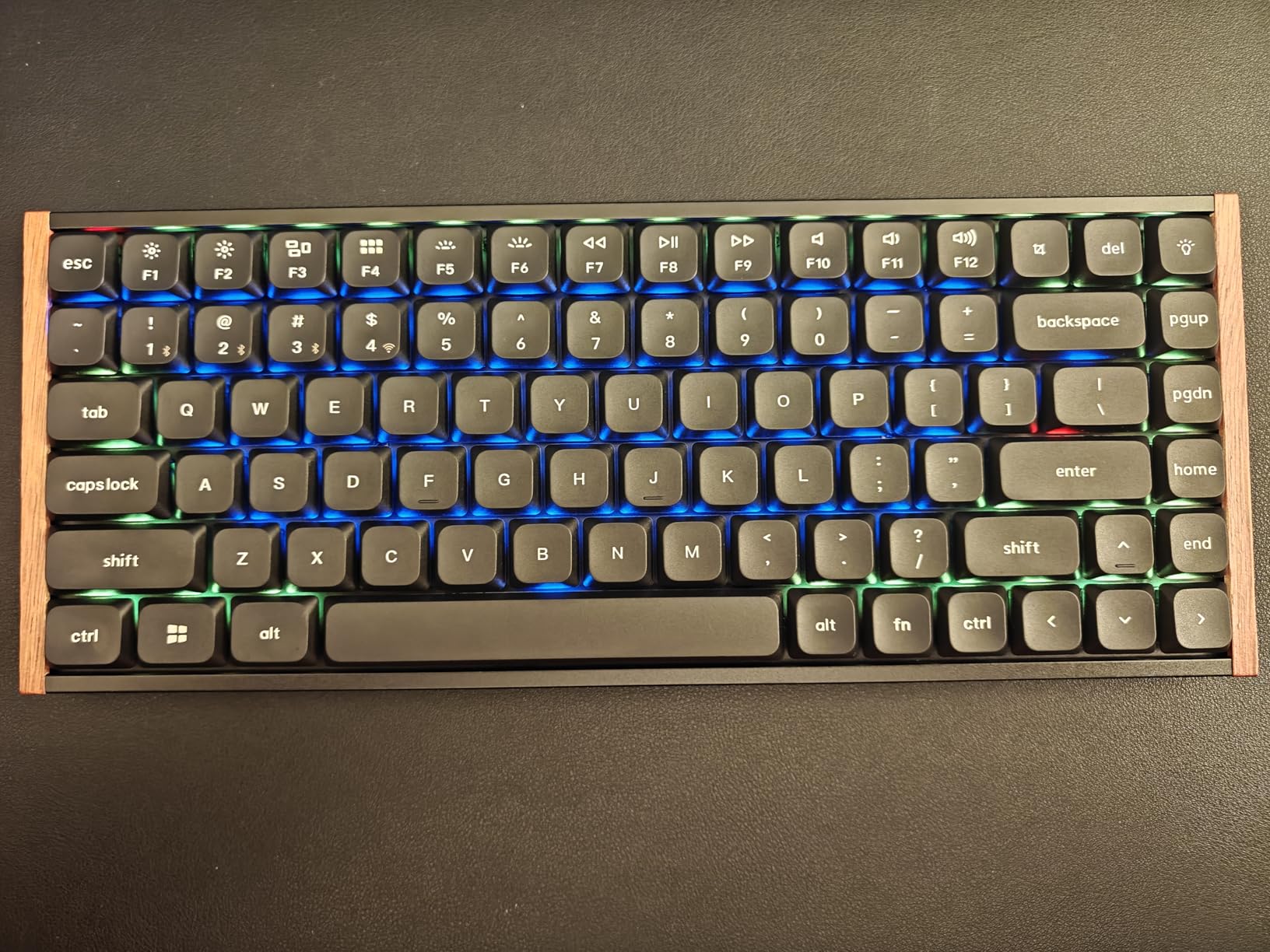 K3 Max SE QMK 2.4 GHz Wireless & Bluetooth Mechanical Keyboard | Launcher Support, Ultra-Slim Body, Hot-swappable Low-Profile Red Switch PBT Keycaps for Mac Windows Linux (Aluminum + Wood) customer photo 1