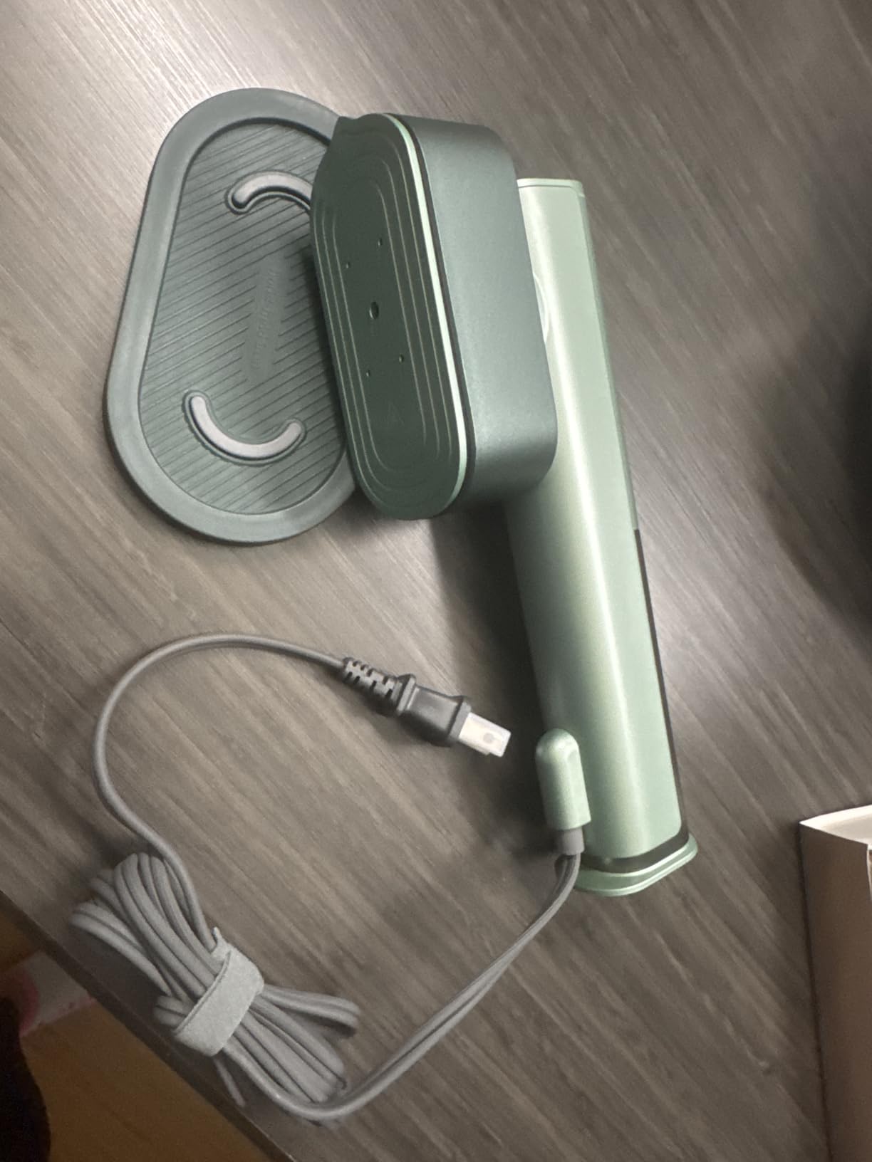 Travel Steamer for Clothes, Dual Voltage 100-240V, Portable Steamer & Iron, 15s heat-up, 2 in 1 Handheld Garment Steamer & Iron, 3 steam modes, 105ml tank for International Travel Global, Europe customer photo 1