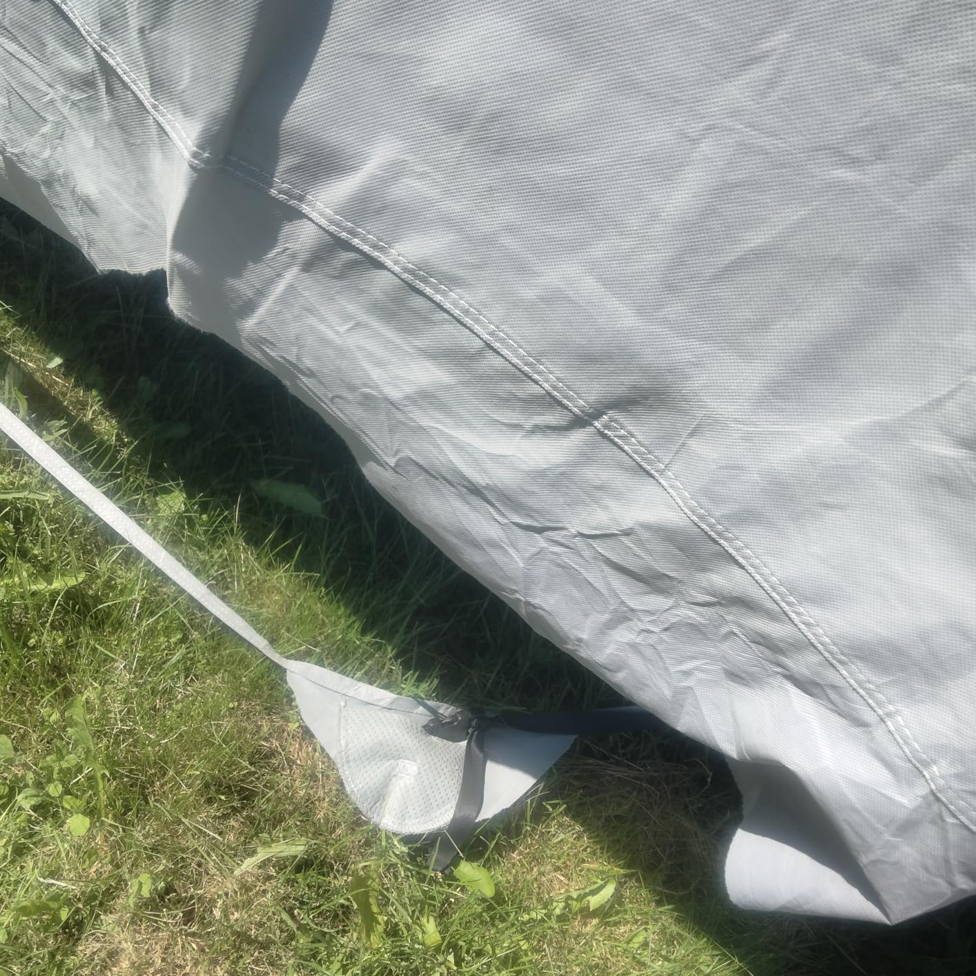 Umbrauto RV Cover 27-30ft: 9 Layers Travel Trailer Cover, Waterproof Camper Cover, Toy Hauler Cover with Tongue Jack Cover, Extra Windproof Ropes, Gutter Covers customer photo 1