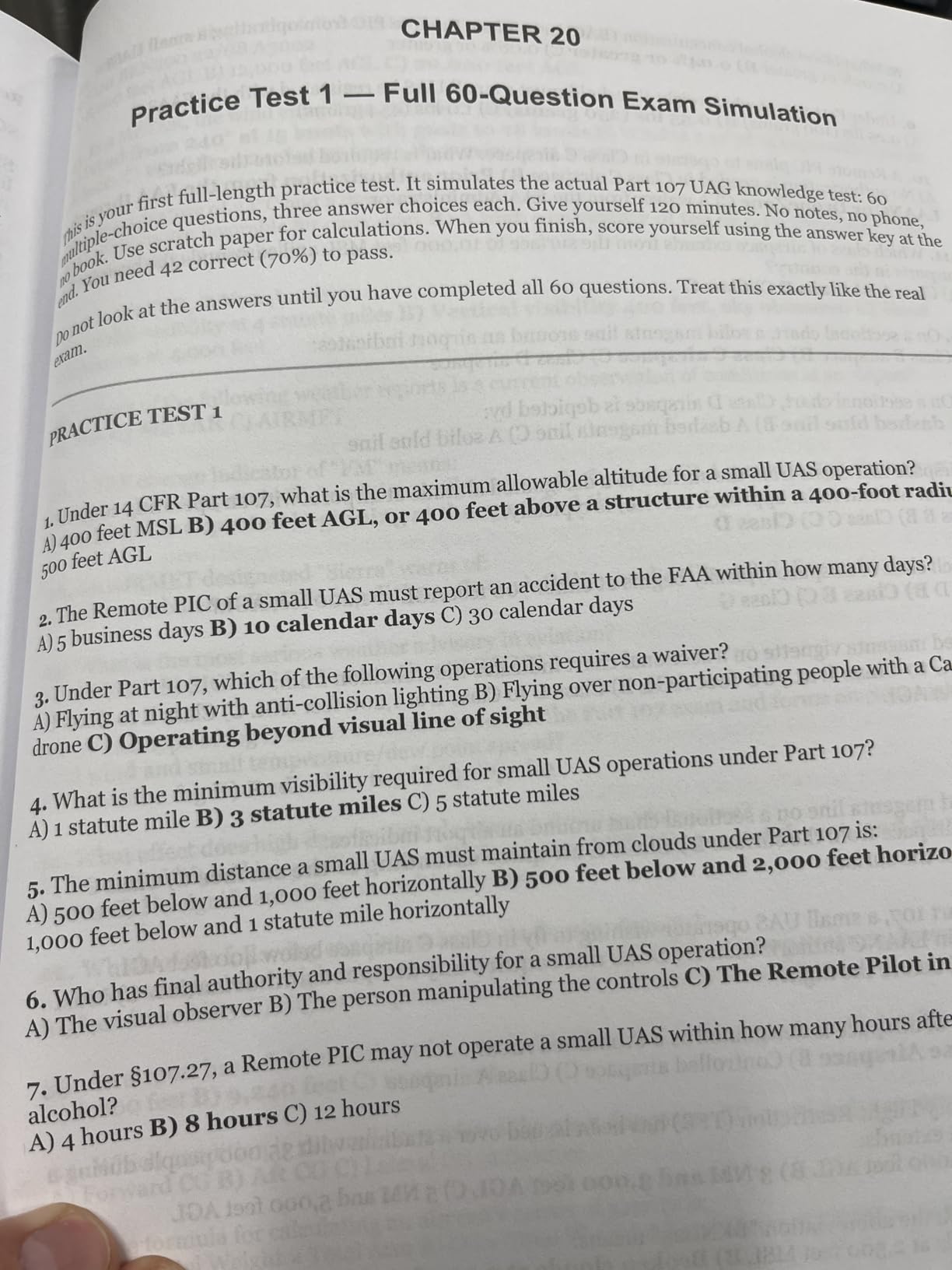 Part 107 Study Guide & Exam Prep: Become FAA Certified Fast with 3,500 Exam-Aligned Questions, Simplified Explanations of Airspace Charts, METAR & ... Platform (Ashwick Exam Prep Series) customer photo 2