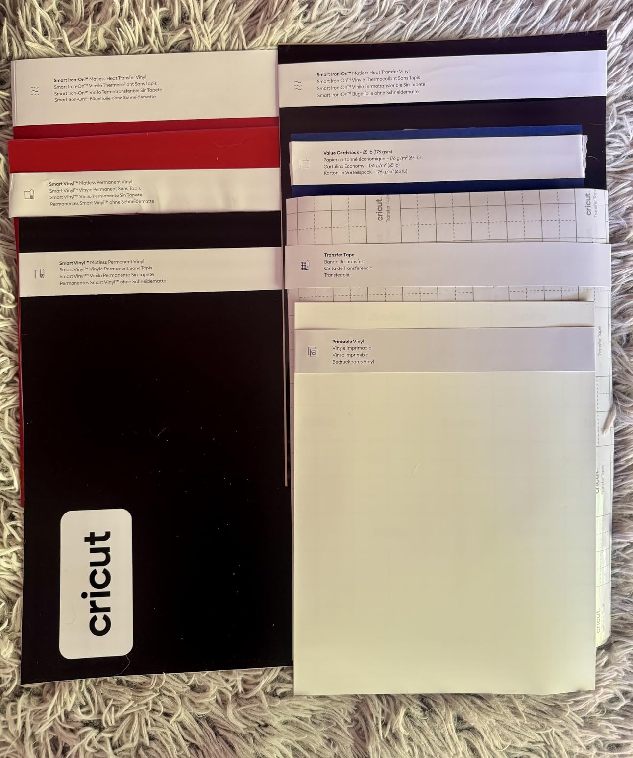 Cricut Explore 5 Essential Bundle + Rainbow Sampler | Includes Smart Vinyl, Smart Iron-On, Printable Vinyl, Cardstock & 100+ Project eBook customer photo 2