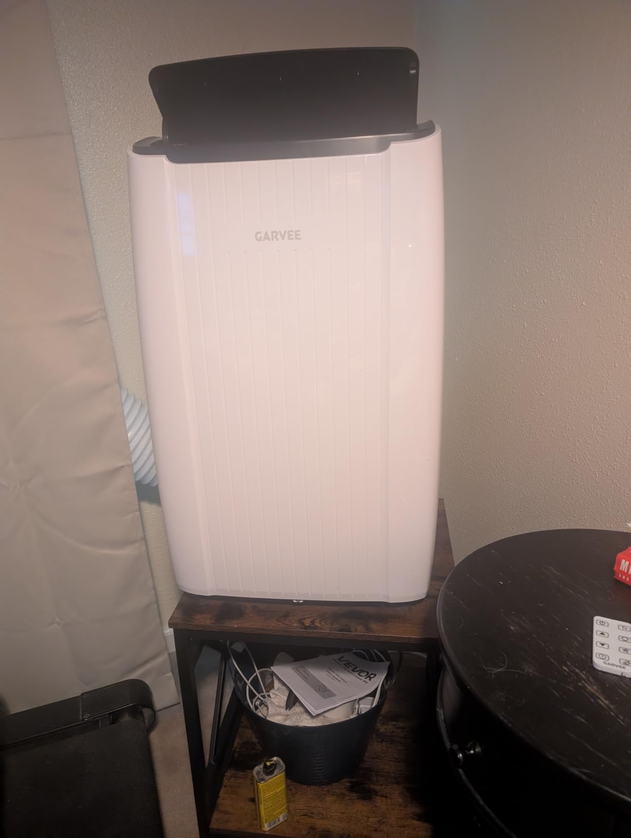 GarveeHome Portable Air Conditioner for No Window, 14000 BTU AC Unit with Dehumidifier, Fan, & Remote, Small Portable AC for Server Rooms, Garages, or Bedrooms with No Window, Up to 700 Sq.Ft customer photo 1