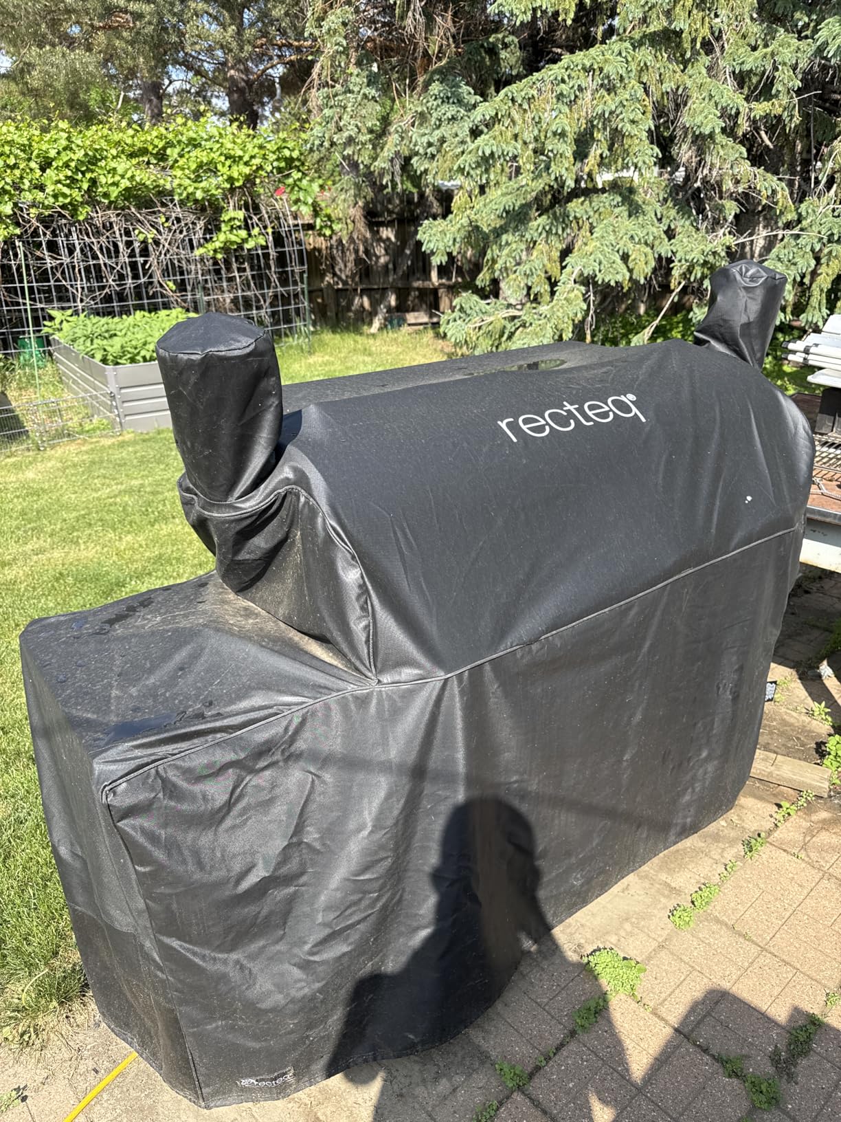 DualFire 1200 Wood Pellet Smoker Grill, Wi-Fi Electric Pellet Grills, Dual Chambers for Hot and Fast + Low and Slow Cooking | DualFire 1200 + Grill Cover Bundle customer photo 1