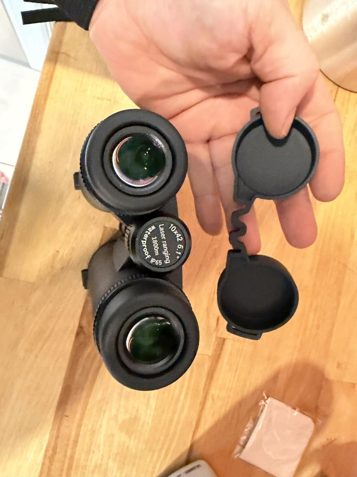 10X42 Laser Rangefinder Binoculars for Hunting with BAK4 Prism Angle Scan Distance Long Range High Accuracy customer photo 1